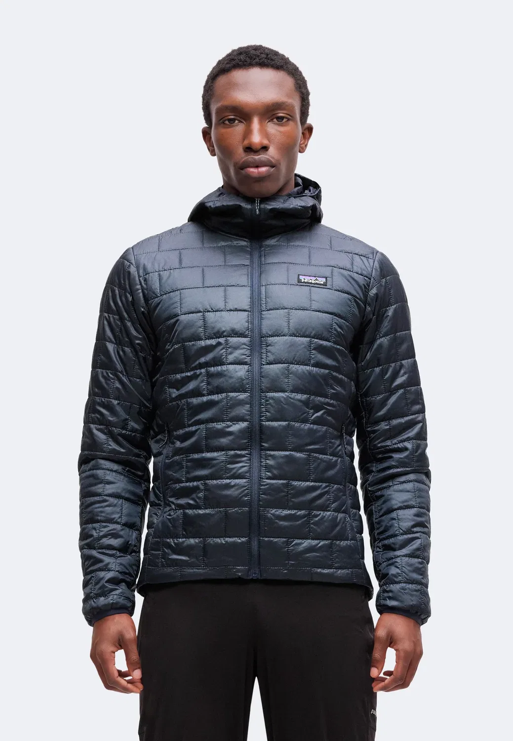 Худи Nano puff - куртка для активного отдыха Patagonia, Smolder Blue
