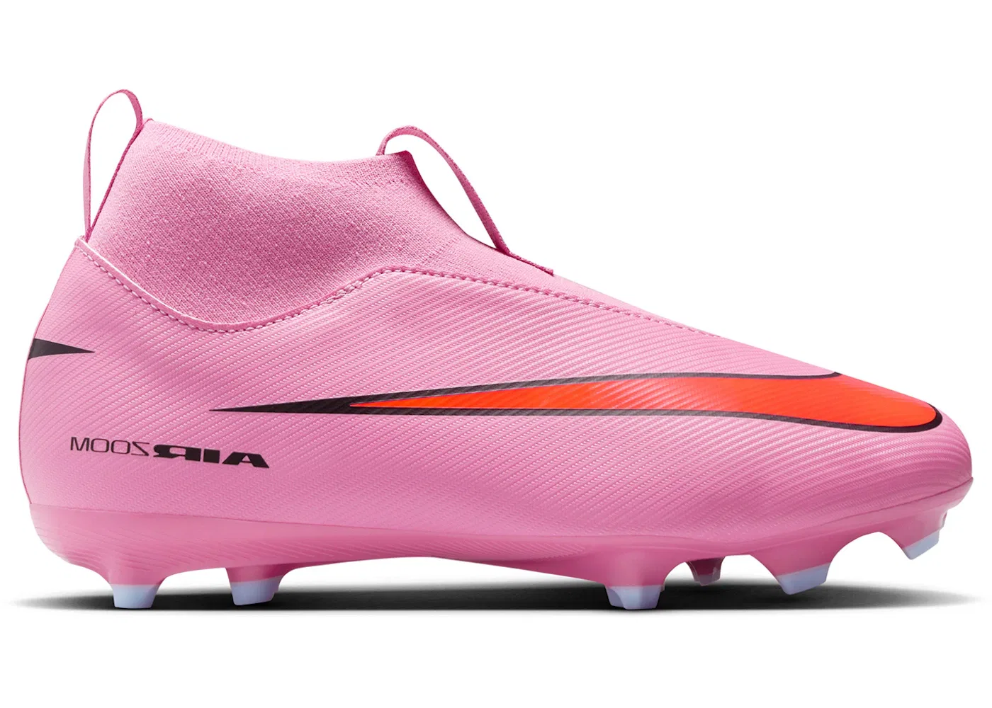 Детские бутсы с длинным рукавом Nike Mercurial Superfly 10 Academy MG Scary Good Pack, Magic Flamingo/Total Crimson/Black