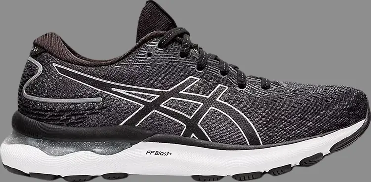 

Кроссовки wmns gel nimbus 24 'black pure silver' Asics, черный