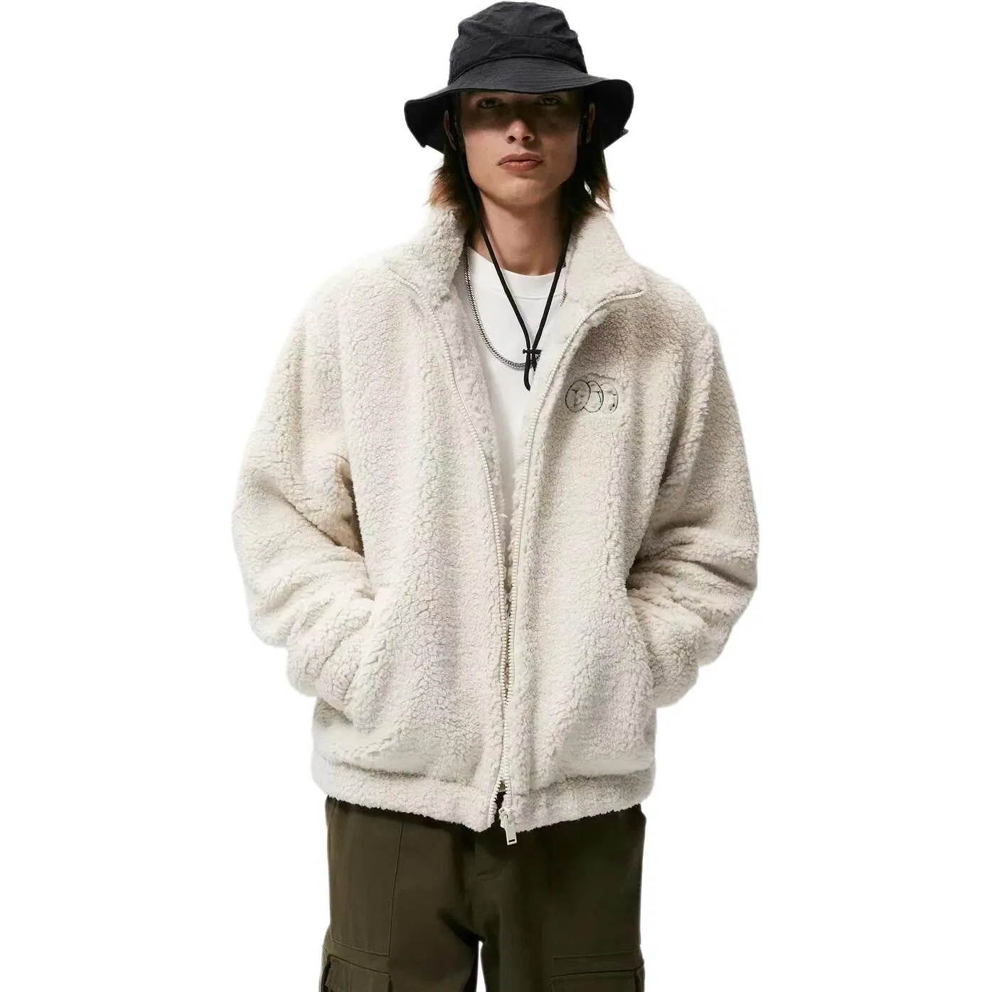 Мужской вельветовый пиджак с лацканами Ecru ZARA, Ecru