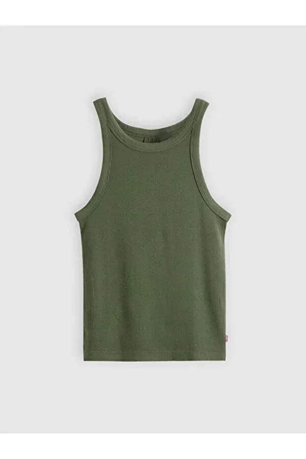 Женский топ-майка без рукавов Essential racer tank top Levi'S, Green