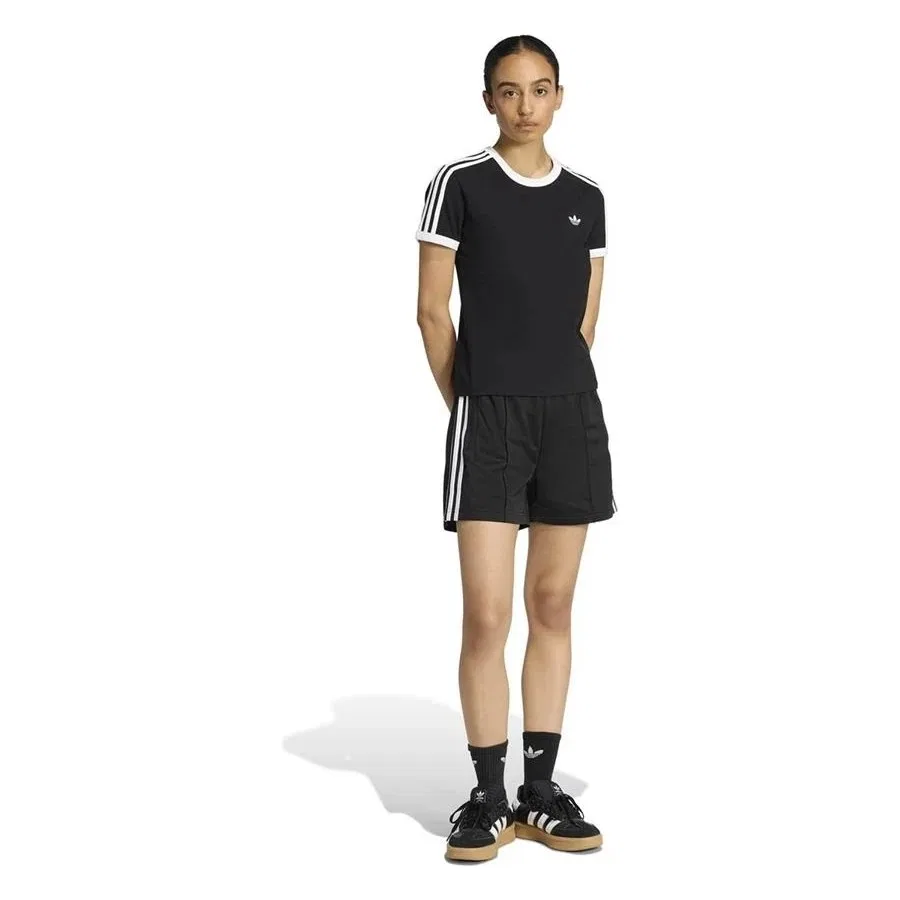 Женские шорты свободного кроя из трикотажа FB Short adidas, Черный — фото 4