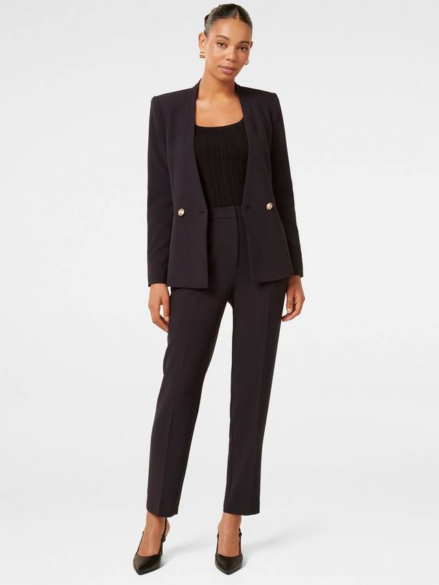

Зауженные брюки гвинет Forever New, цвет True Navy Suit