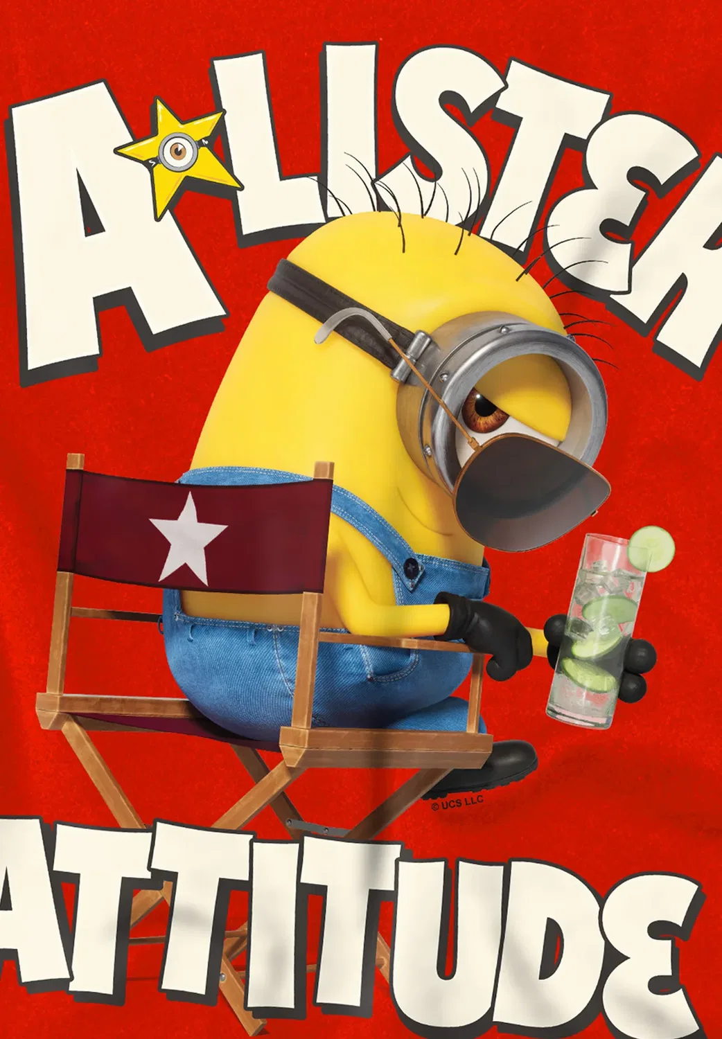 Миньоны и монстры, стильный унисекс свитшот Universal Studios, Red — фото 3