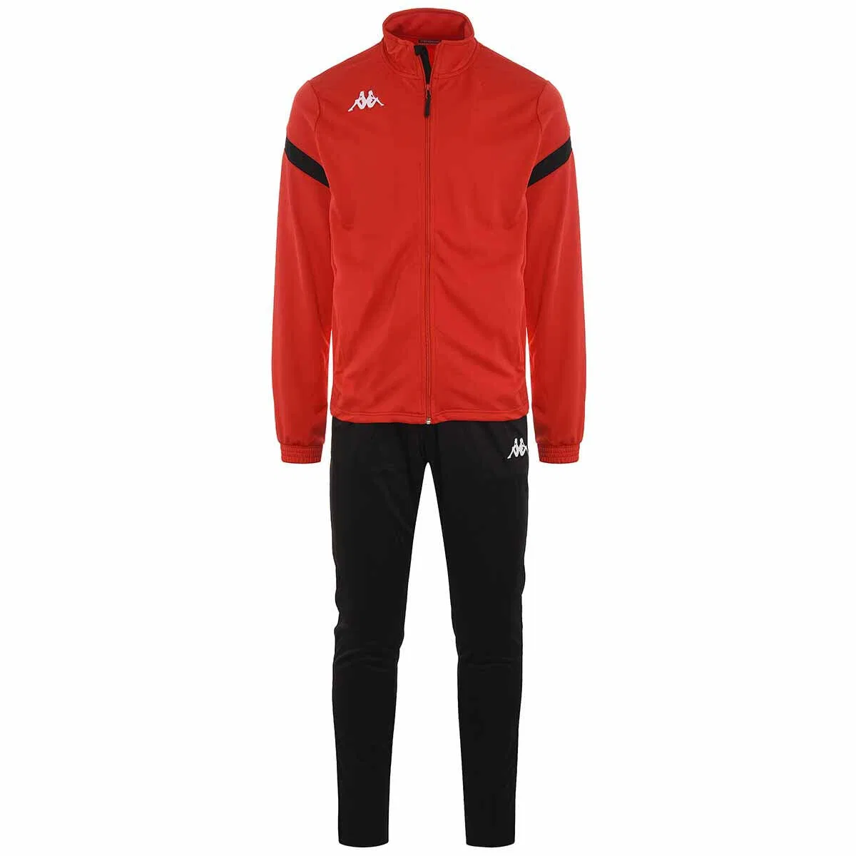 Детский спортивный костюм с длинным рукавом Dalcito Kappa, Rot Schwarz