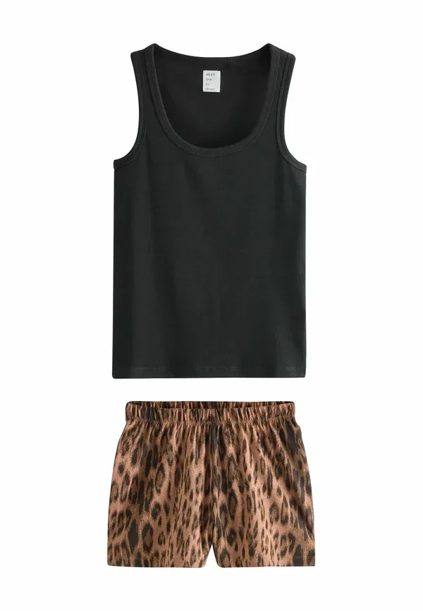 Пижамный комплект из хлопка Next Animal Print, животный принт