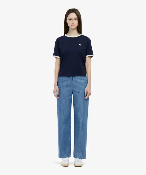 Брюки женские Lacoste прямого кроя, hf020e-56gr, серые
