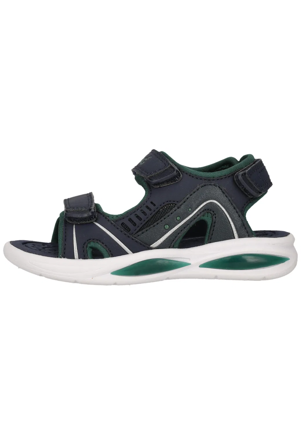 Детские сандалии с подсветкой Trice Zigzag, Grun Blau Blattgrun