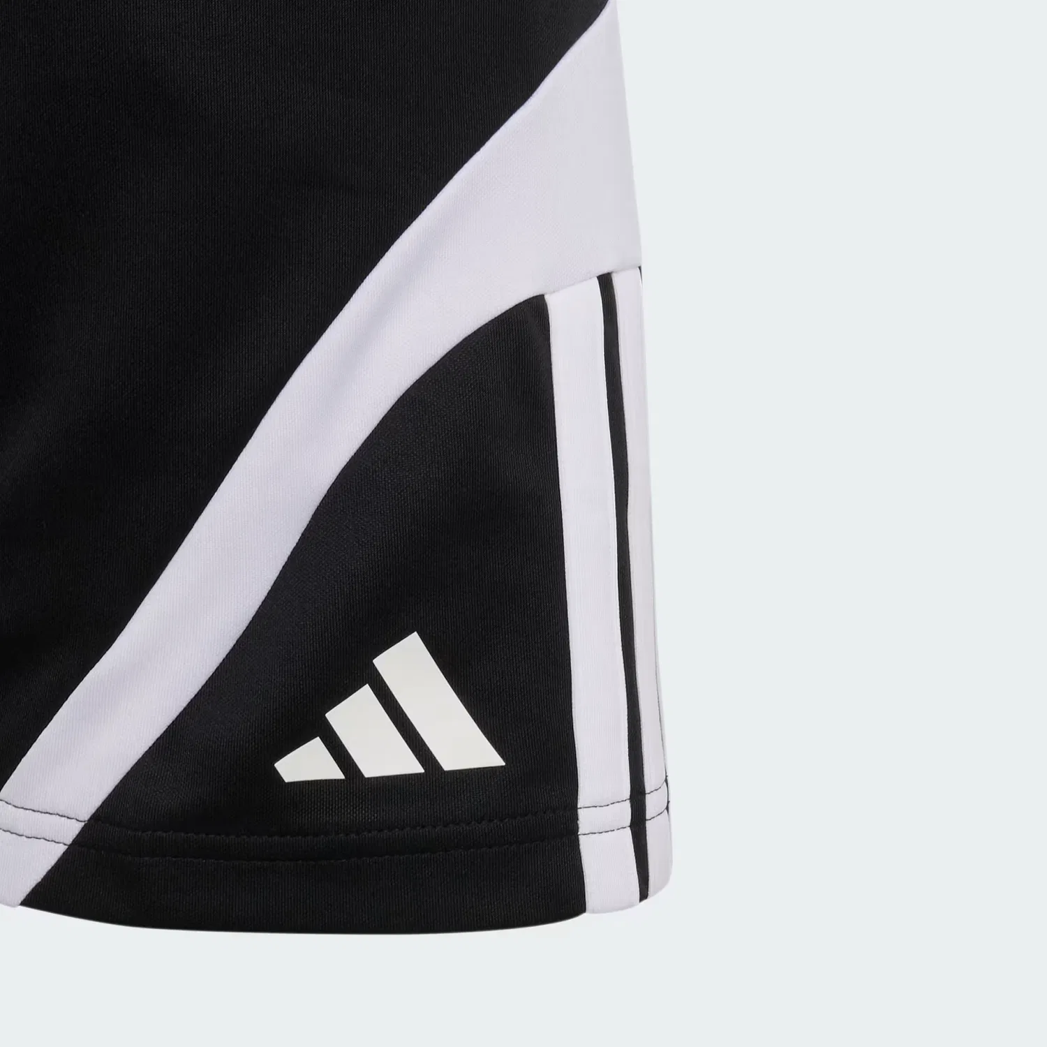 Детские шорты с затягивающимся поясом House of Tiro Adidas Sportswear, черный/белый — фото 3