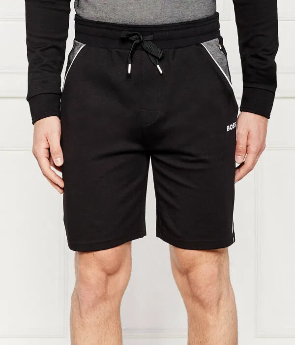 Мужские шорты Regular Fit Бренд BOSS, черный