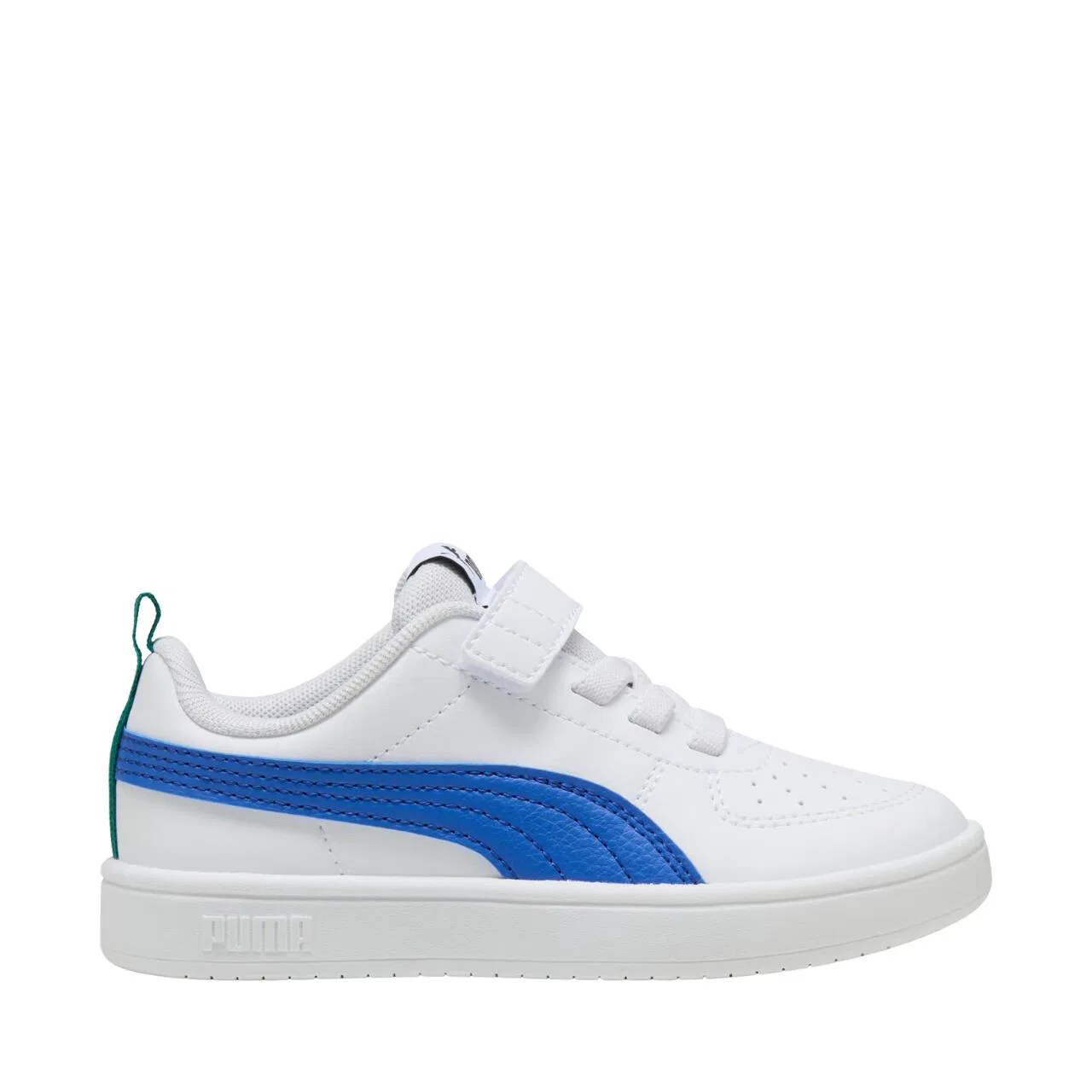 Детские кроссовки с липучкой Rickie AC PS Puma, Weiss