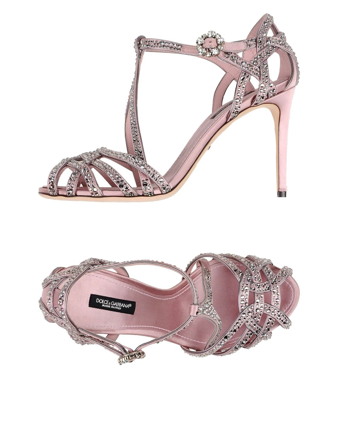 

Сандалии Dolce&Gabbana, бледно-розовый