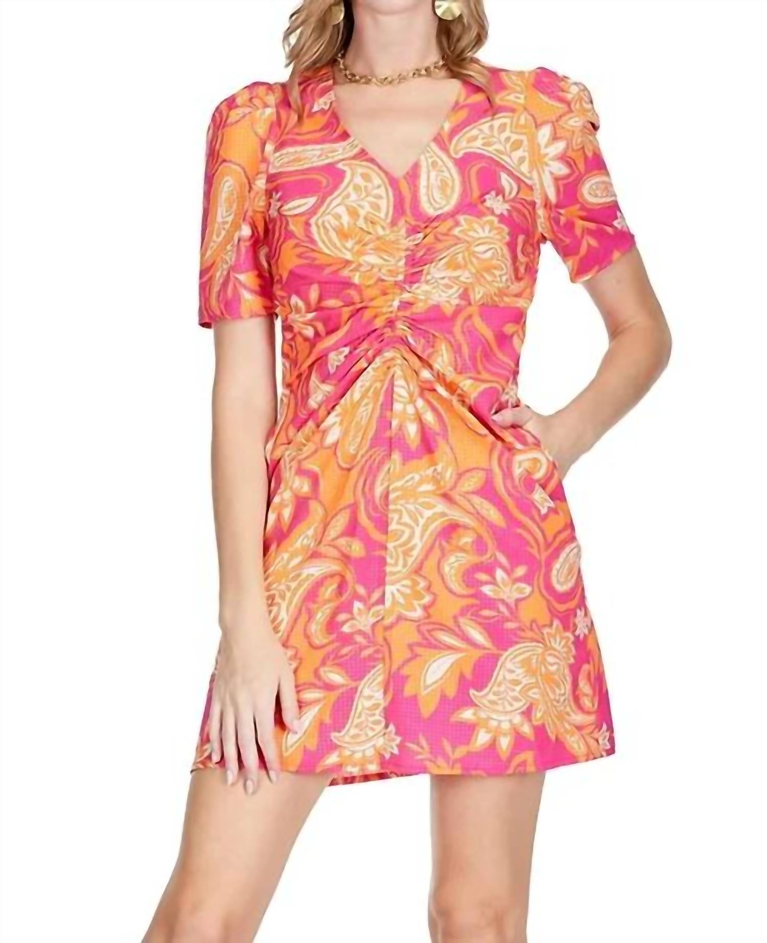 

Платье Swirl с цветочным принтом Jade, Blossom