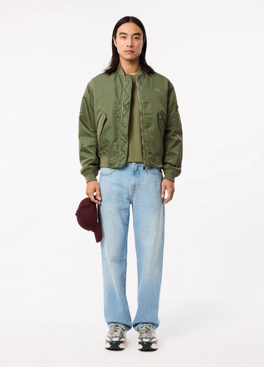 Футболка Lacoste Classic Fit, Haki-BMY — фото 4