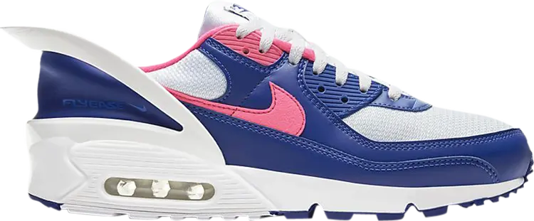 

Кроссовки Nike Air Max 90 FlyEase 'Deep Royal Pink', синий