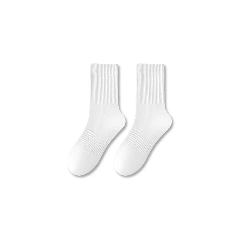 Детские носки хлопковые MINISO, 5-Pack White — фото 3