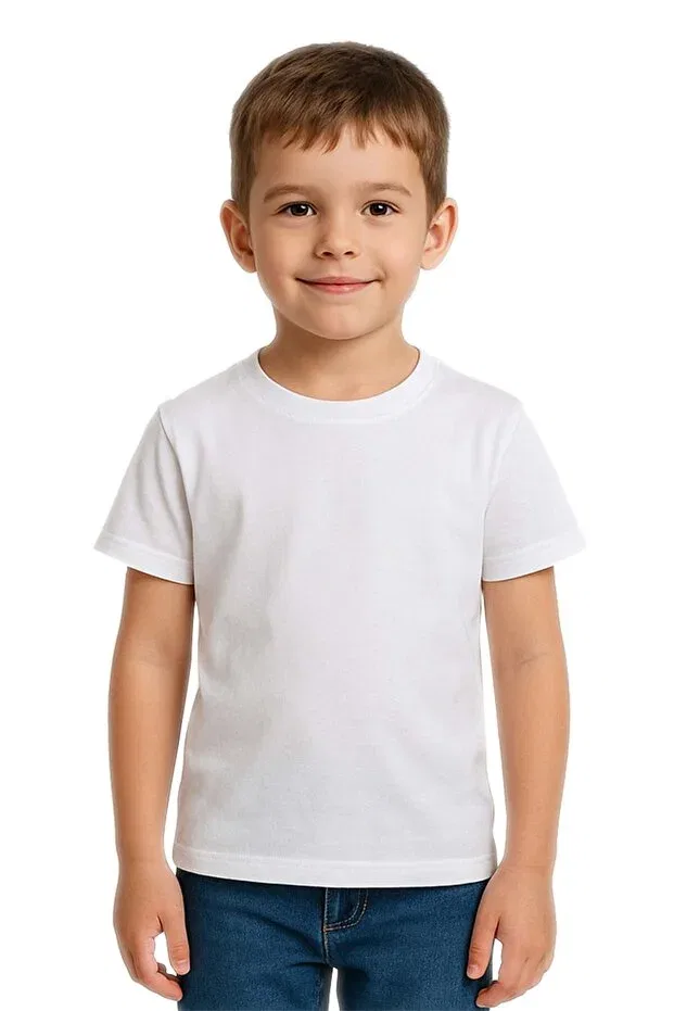 Детская футболка хлопковая Sedirli, White