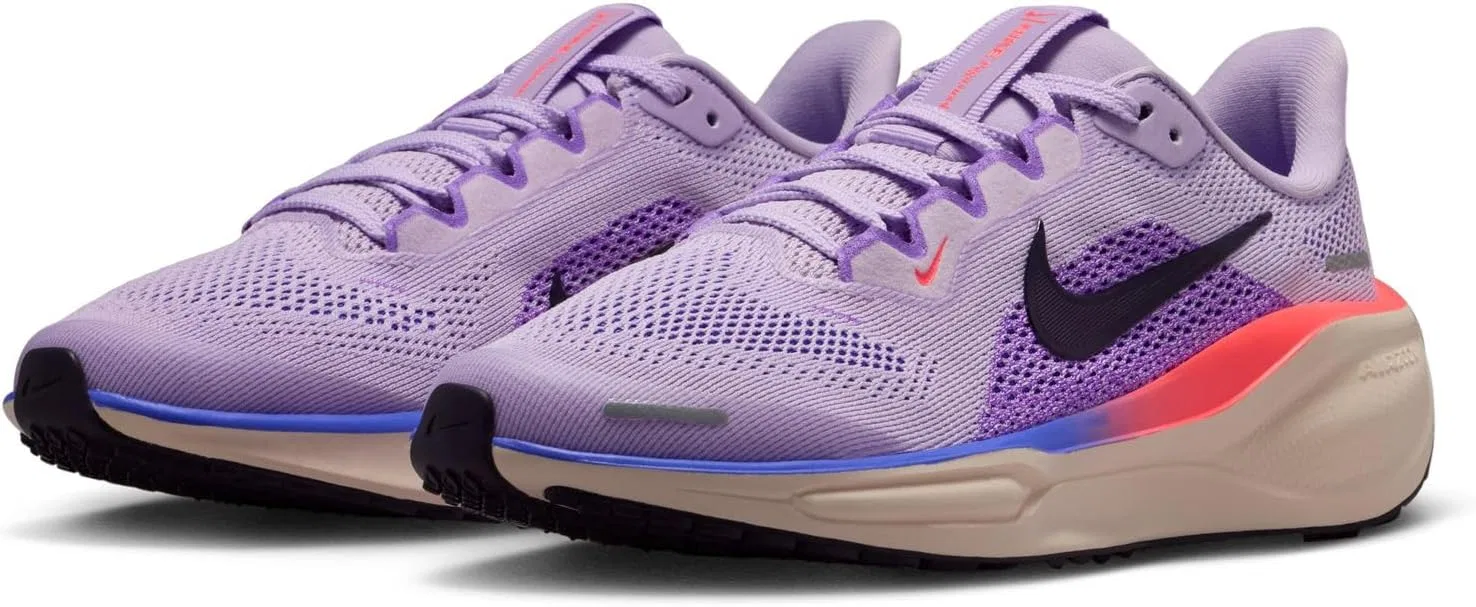 Детские кроссовки для бега Pegasus 41 Nike, Violet Mist/Purple Dynasty/Bright Violet — фото 2