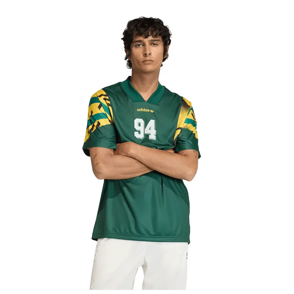 Мужская футболка с принтом Santiago AOP Infill Adidas Originals, Green