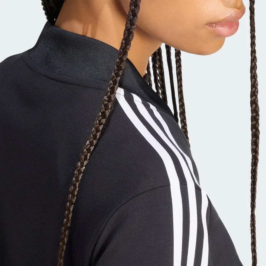 Худи на молнии ADIDAS ORIGINALS 'Adiluna Season 2 Superstar' черного цвета — фото 4