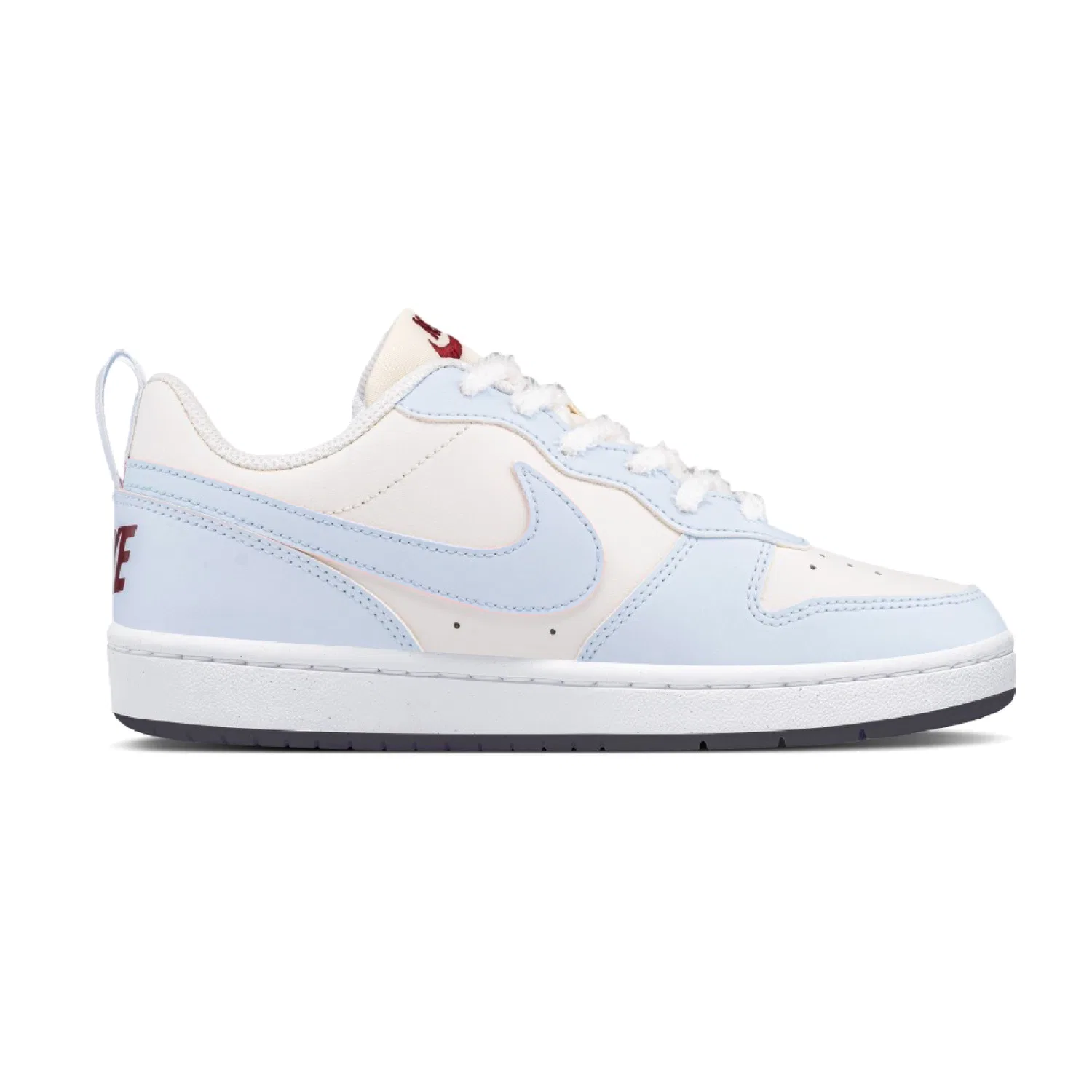 Детские кроссовки для скейтбординга с принтом Nike Court Borough, Butter Blue White — фото 3