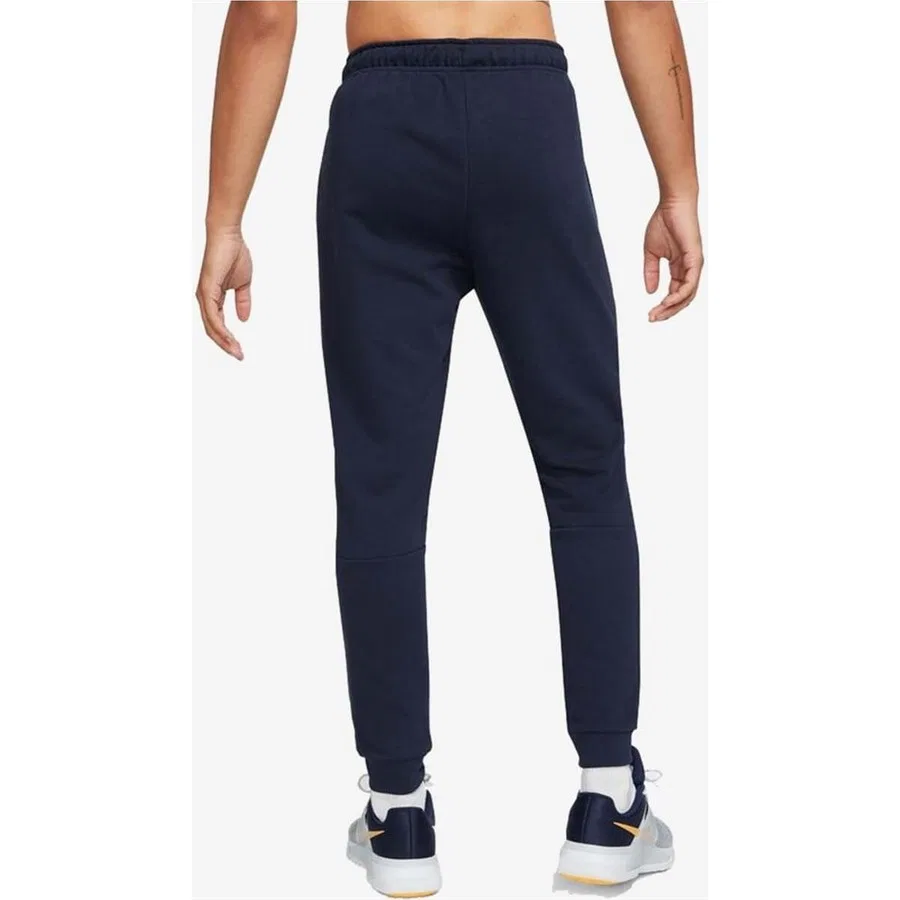 Мужские спортивные штаны Nike Dri-FIT Taper Fleece, Темно-синий — фото 2