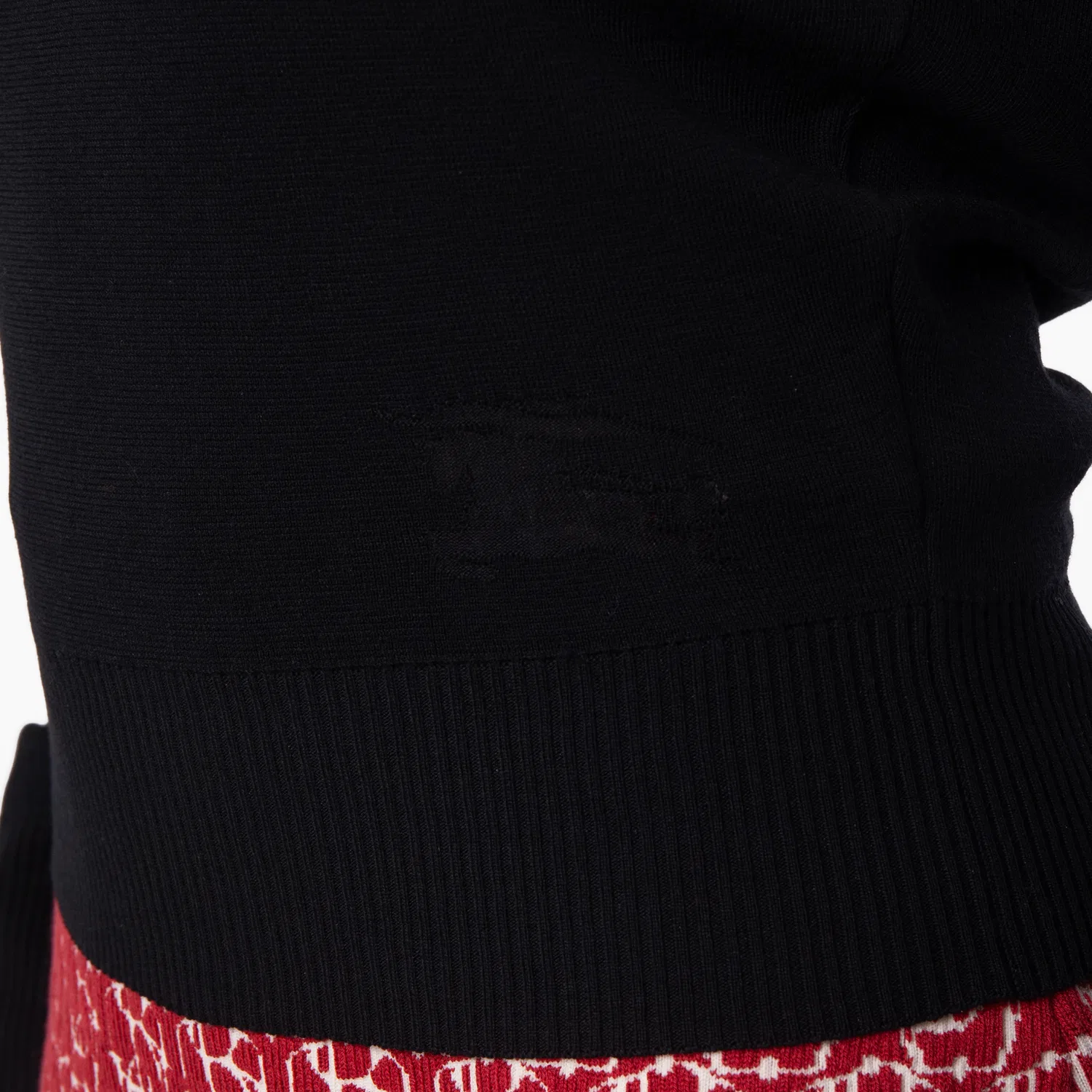 Свитер с высоким воротом EKD Wool Rollneck Burberry, Black — фото 2