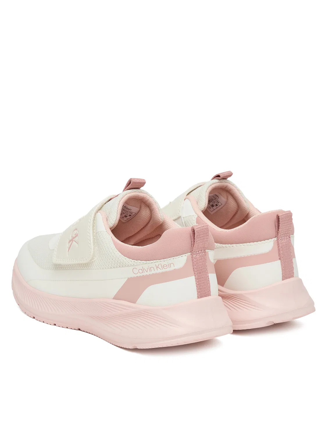 Кроссовки для девочки Velcro Calvin Klein, белый — фото 3