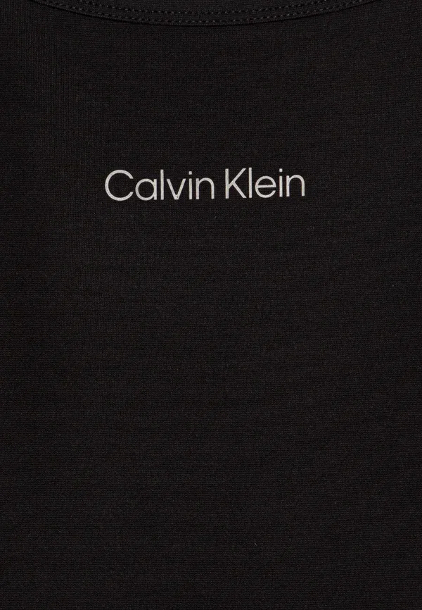 Трикотажное платье Calvin Klein Jeans, черный — фото 4