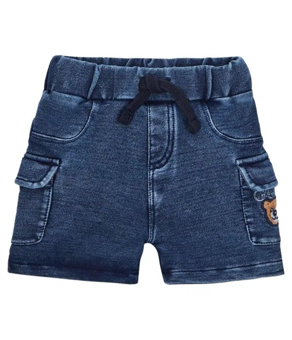 Детский комплект футболок с круглым вырезом Guess, Blu Marino — фото 4