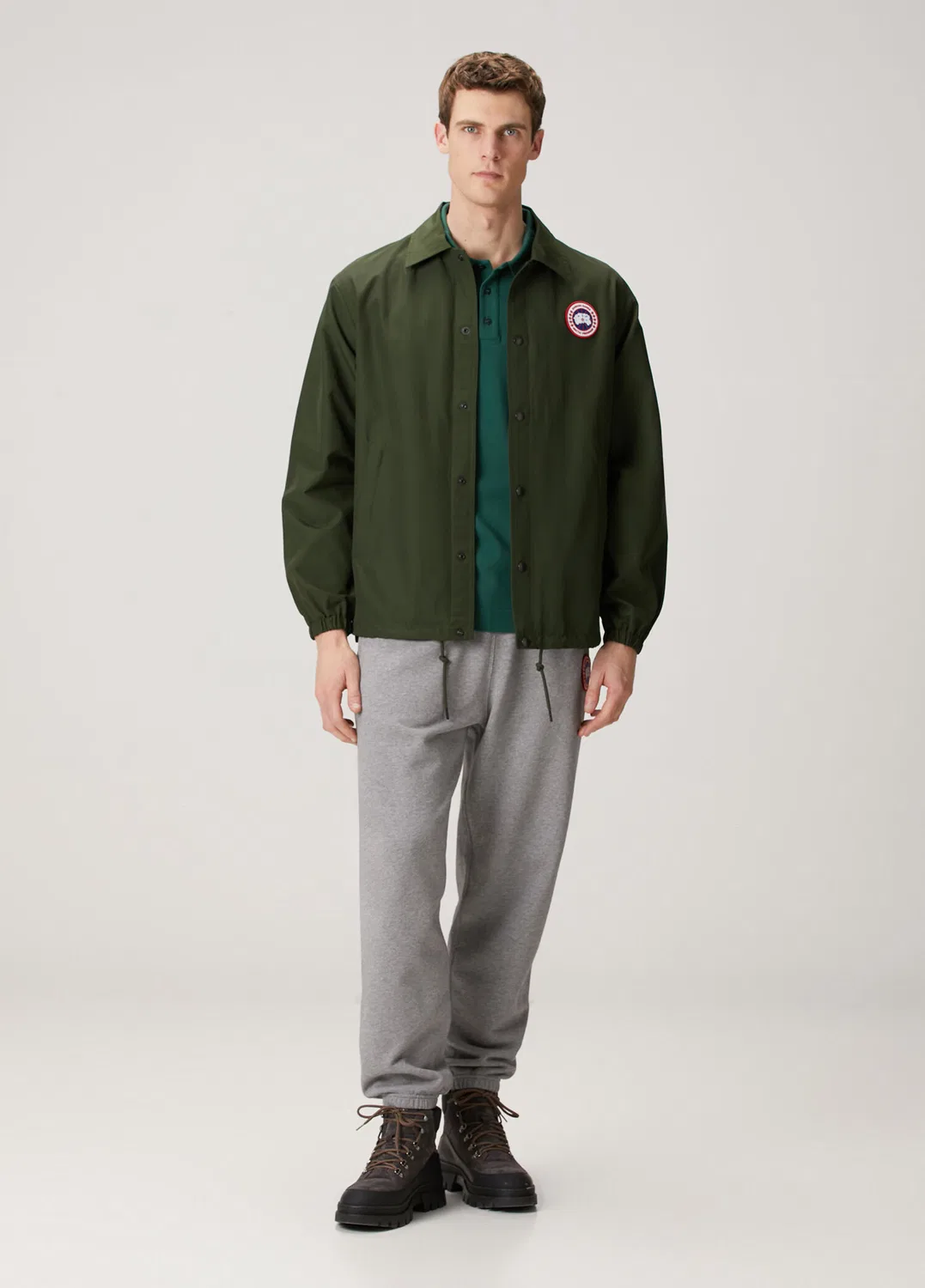 Монт Canada Goose Relaxed Fit Regency, haki — фото 2