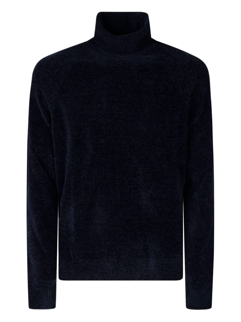 

Свитер с высоким воротником и рукавами реглан Roberto Ricci Designs, синий