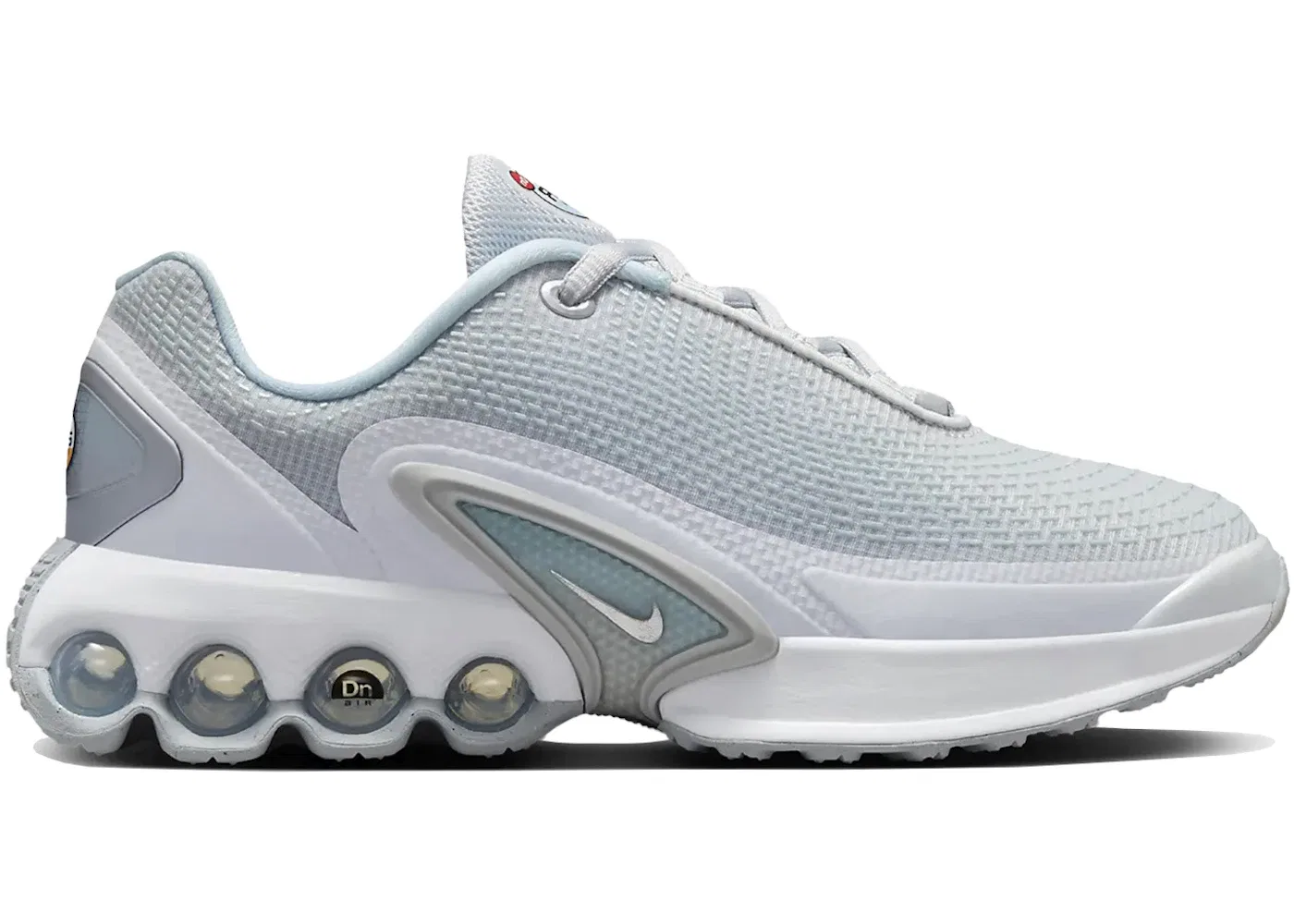 Детские кроссовки Lifestyle Nike Air Max Dn, Pure Platinum/Glacier Blue/White/Metallic Silver