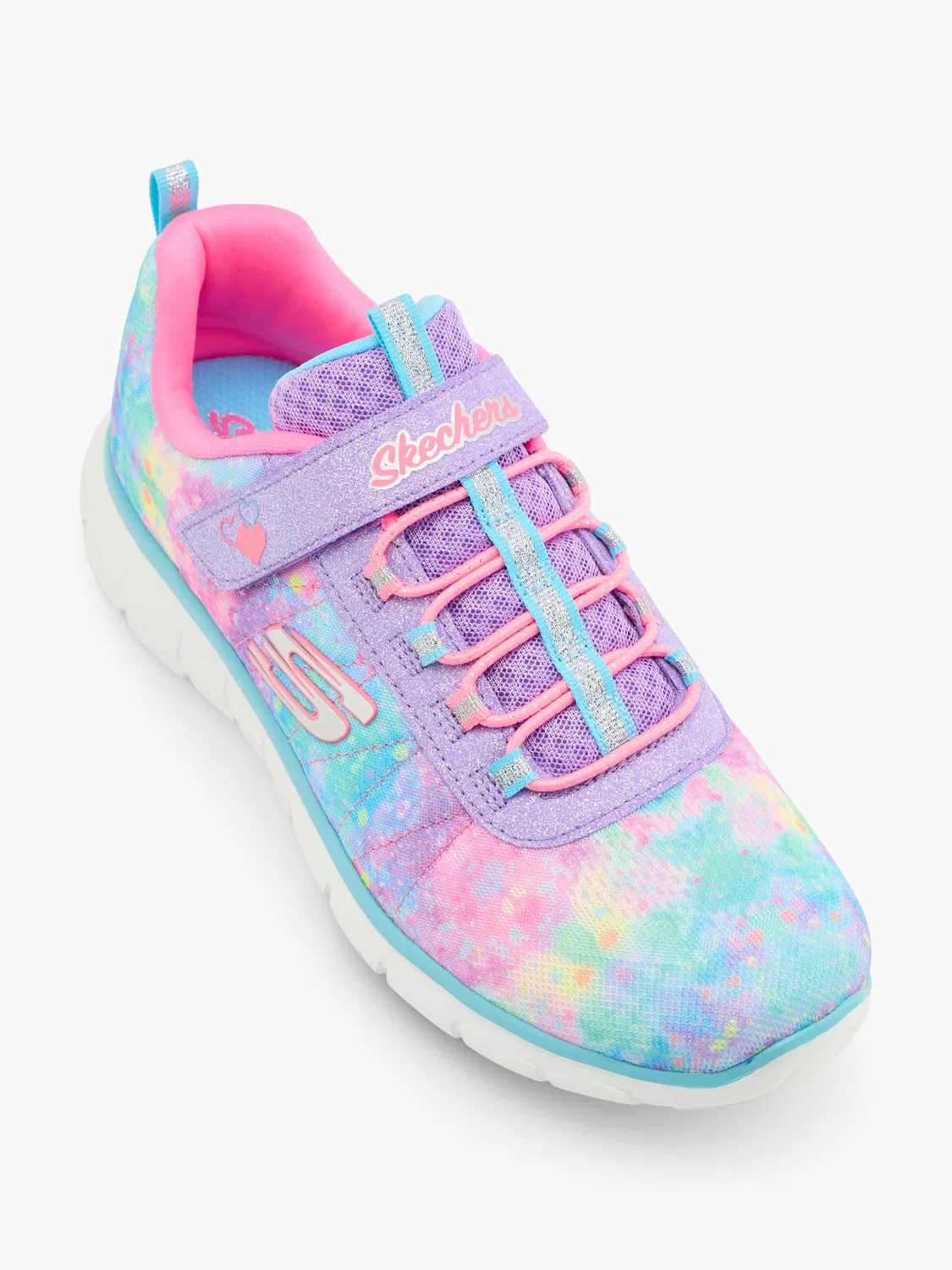 Детские кроссовки с эластичной шнуровкой Skechers VIM, синий — фото 2