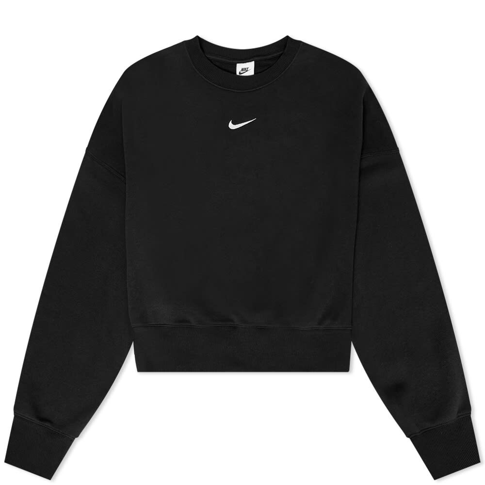 

Толстовка Nike Phoenix Fleece Oversized Crew, черный