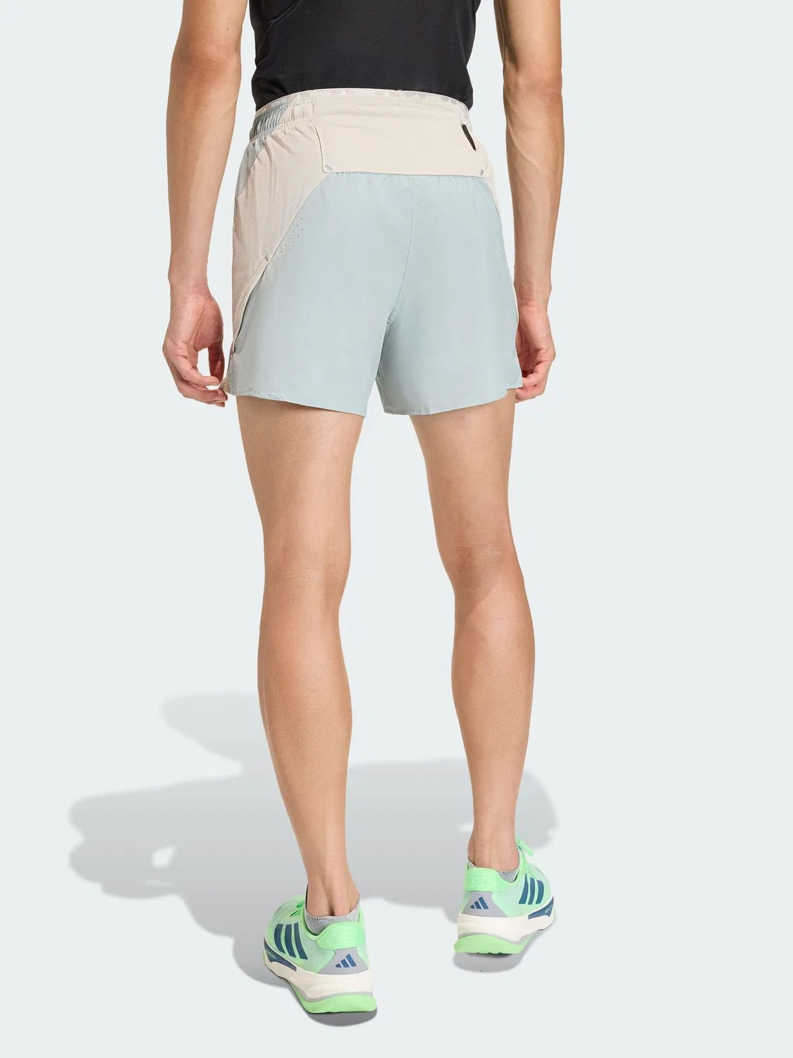 Шорты беговые adi365Breeze adidas, зеленые — фото 2