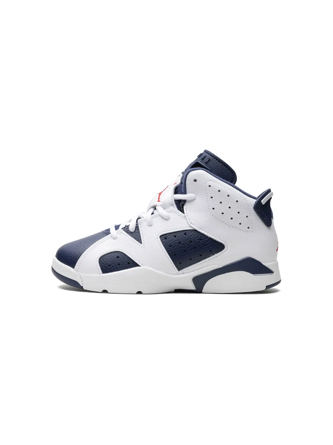 Кроссовки Jordan 6 Retro "Olympic", белый — фото 2