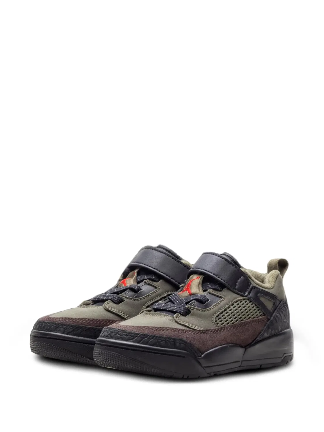 Низкие кроссовки Spizike Jordan Kids, зеленый — фото 4