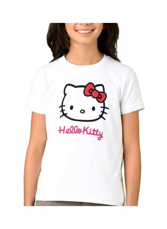 Футболка с принтом Hello Kitty 1St Piece, белый