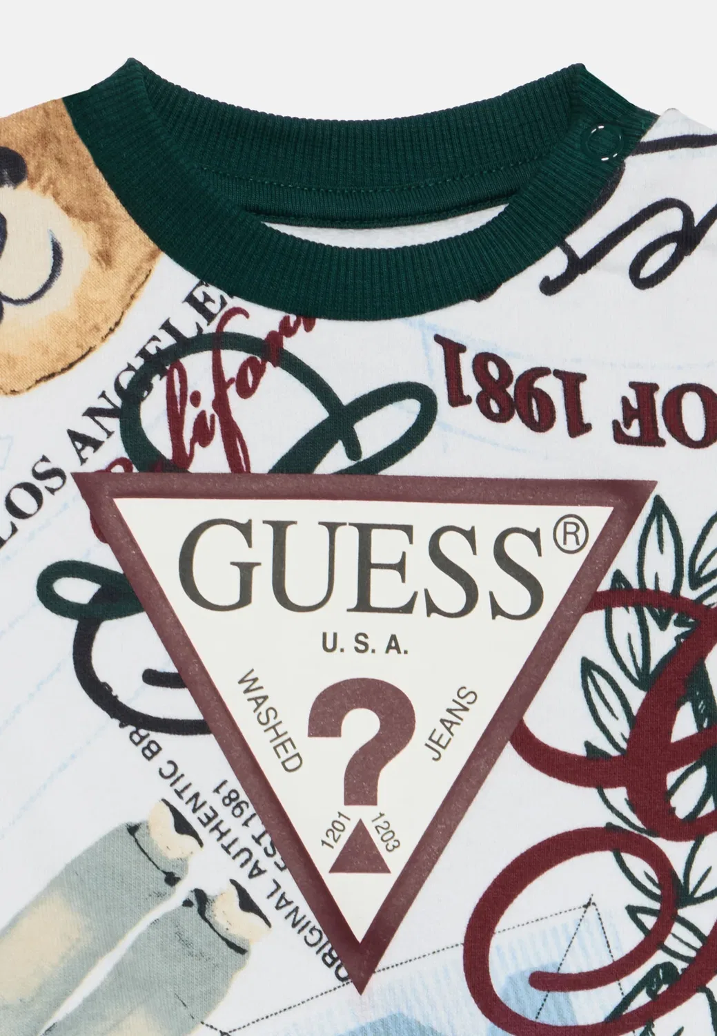 Спортивная толстовка унисекс Guess, Multi-Coloured — фото 3