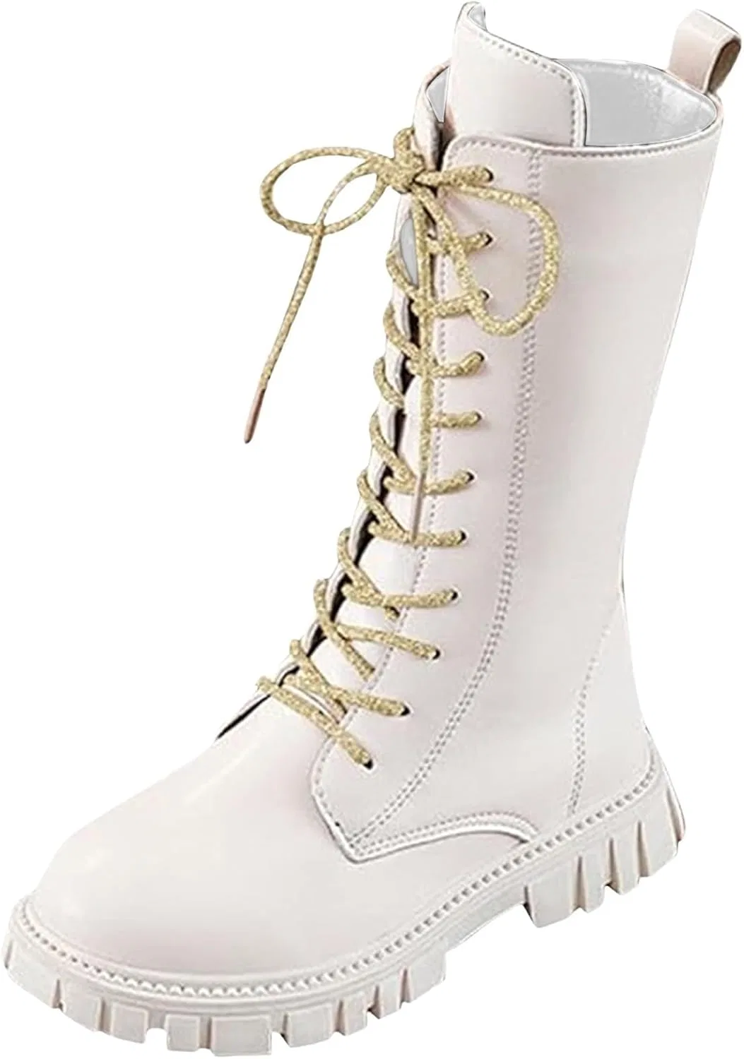Детские сапоги-казаки с блестками Cowboy Boots for Girls and Boys, White