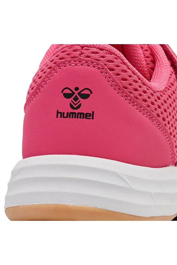 Детские туфли для девочек с принтом Multiplay Flex Vc Jr Hummel, Pink — фото 3