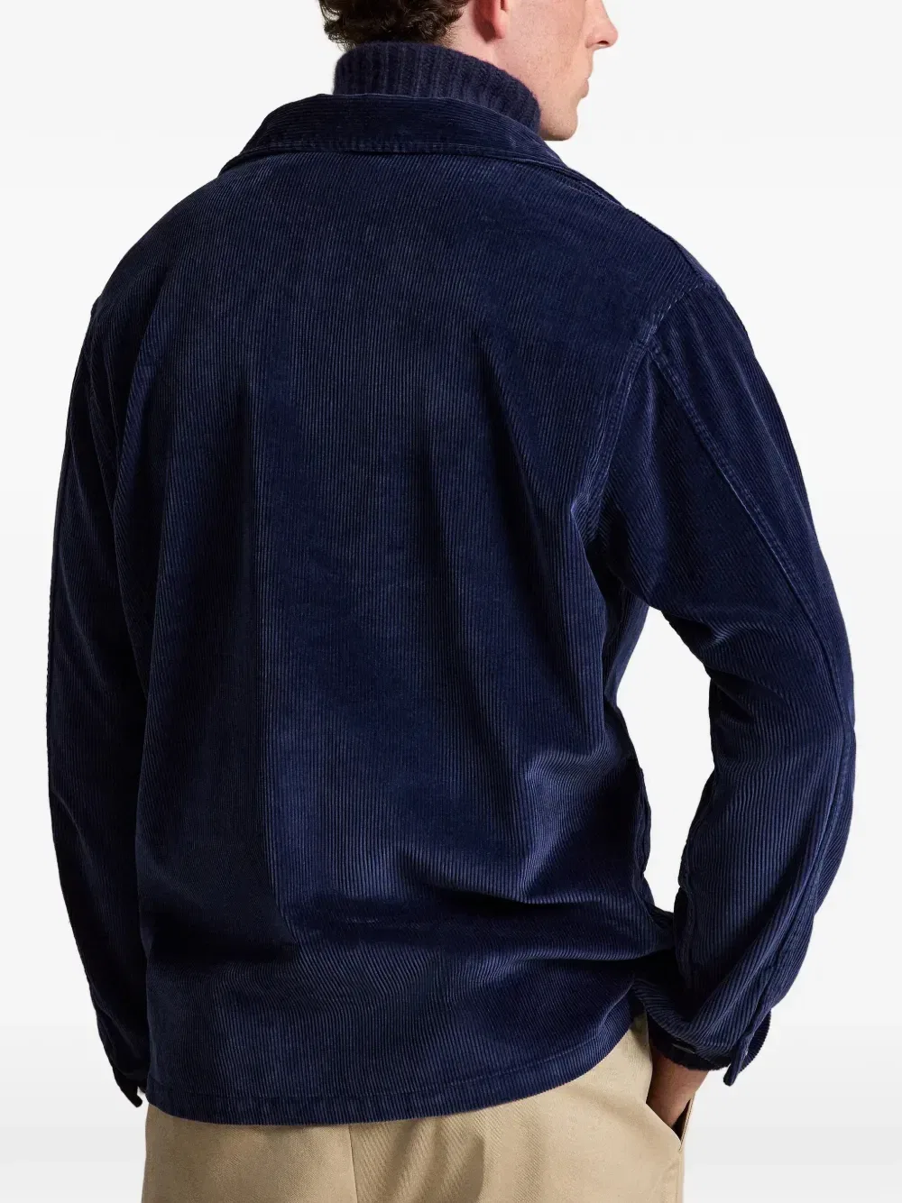 Рубашка-куртка из вельвета POLO RALPH LAUREN, синий — фото 4