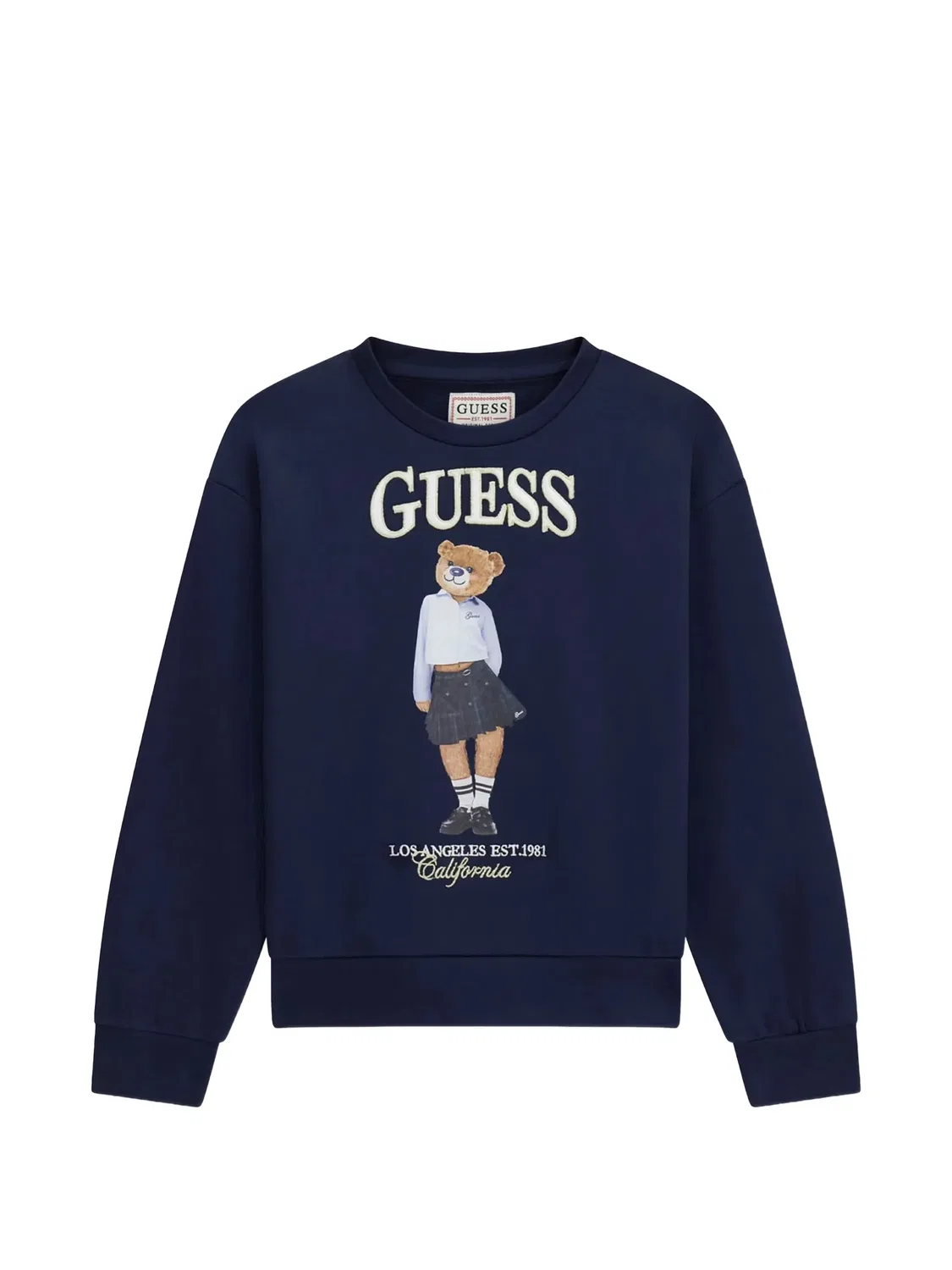 Свитер с принтом Guess Kids, синий