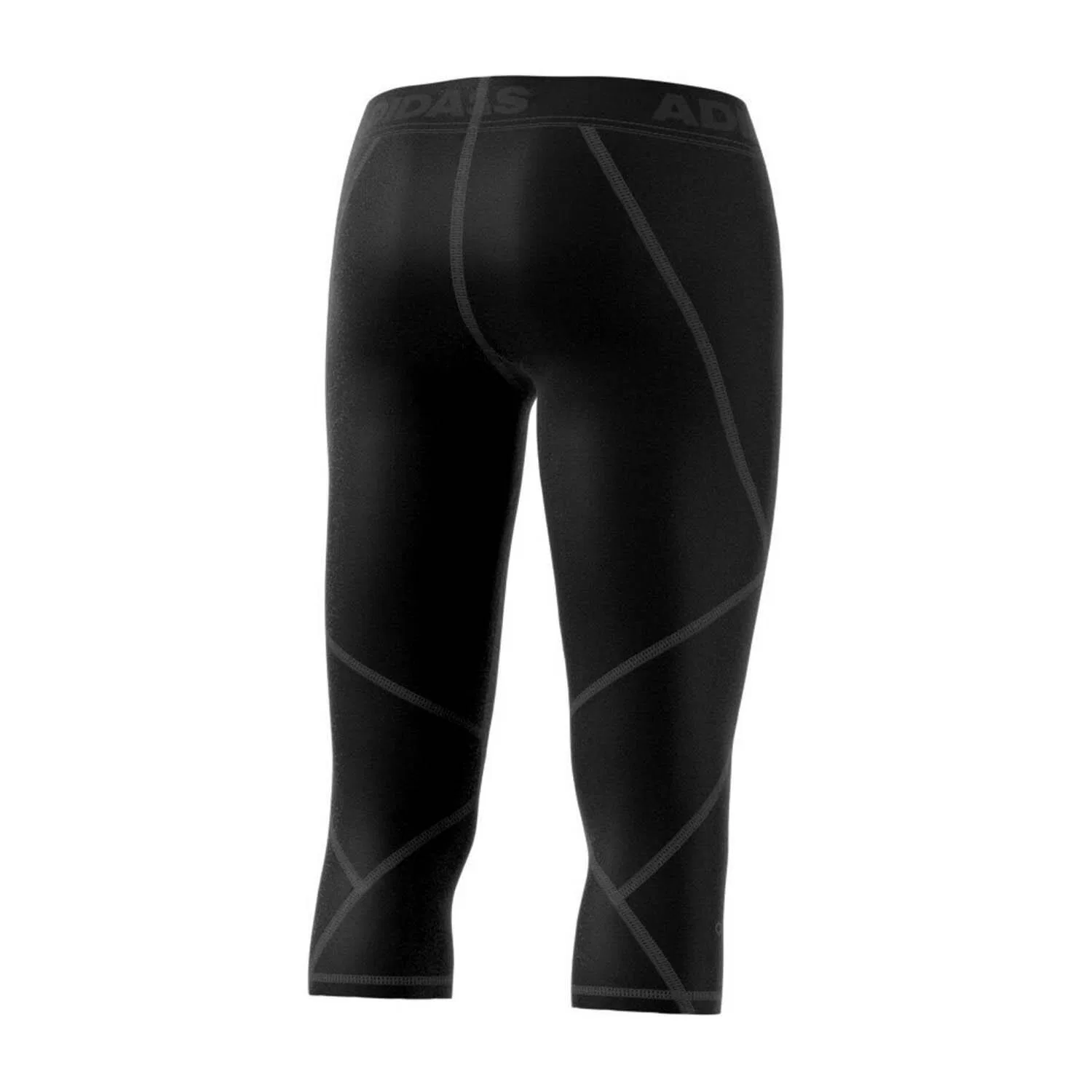 Женские леггинсы 3/4 с компрессией Alphaskin Sport Adidas, Schwarz — фото 2