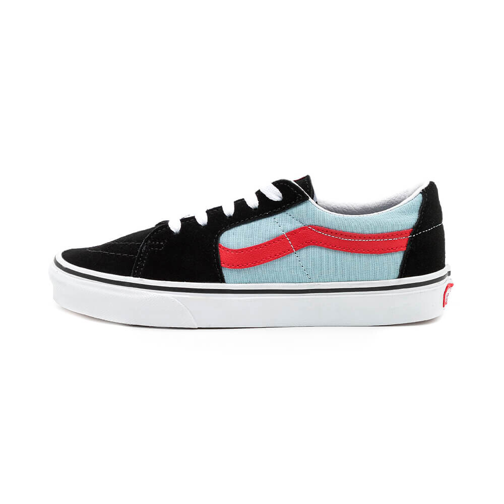 

Кеды Vans SK8-low Unisex, черный/светло-голубой