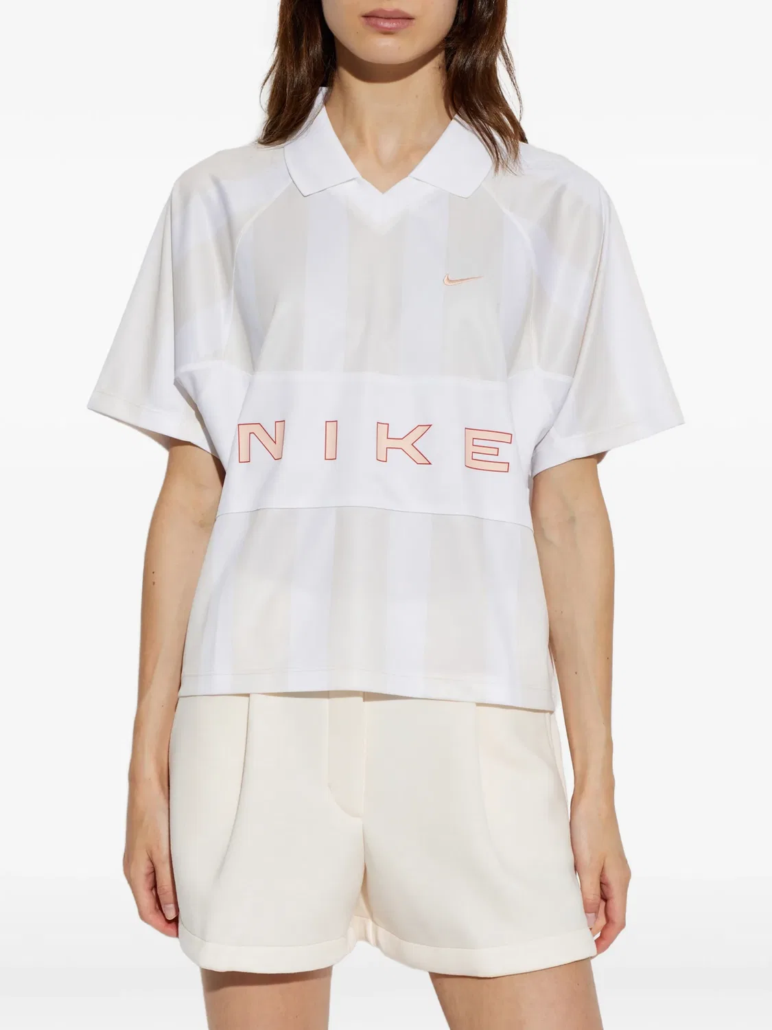 Футболка джерси белая Nike, белый — фото 4