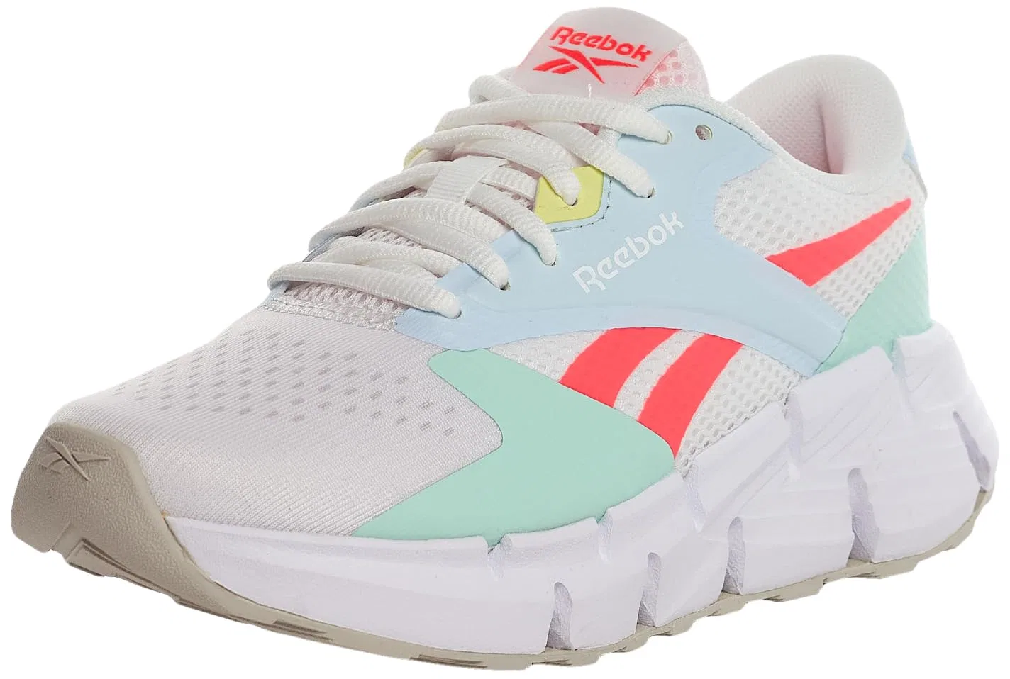 Детские кроссовки для девочек Zig Dynamica 5 Reebok, White Glassblue Glitchaqua