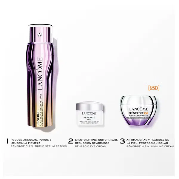 Набор антивозрастных средств Rénergie Triple Serum Retinol Lancôme — фото 3