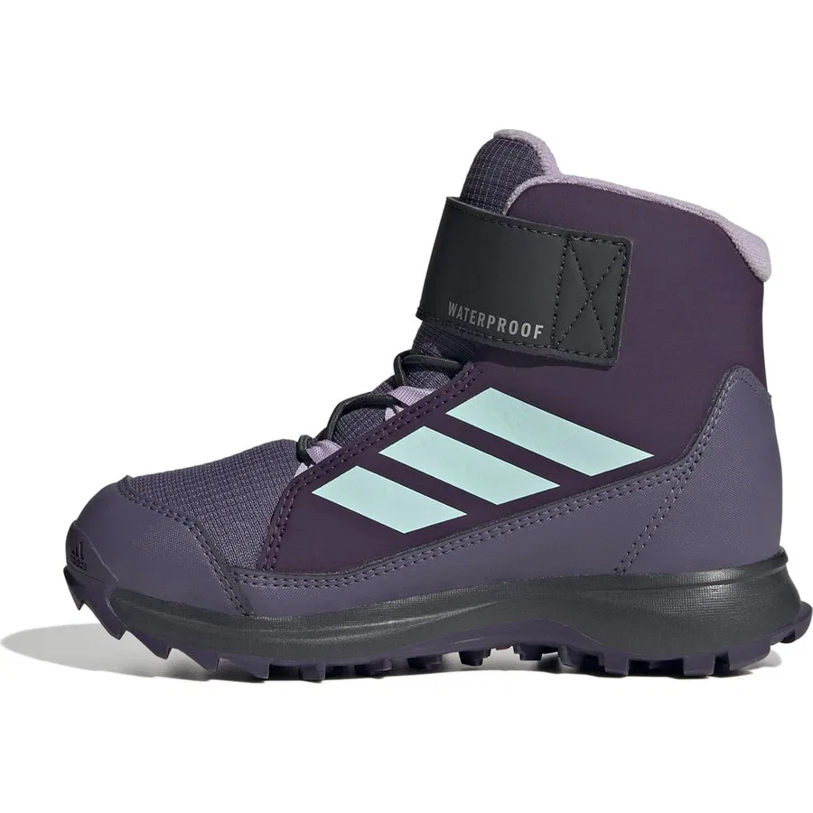 Детские зимние ботинки с утеплителем CLIMAWARM, модель Terrex, adidas, Бежевый — фото 2